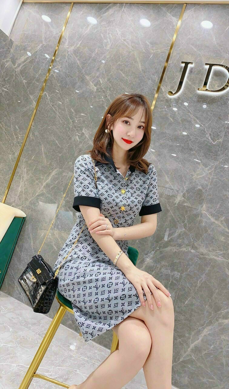 Đầm LV D&G - HN942